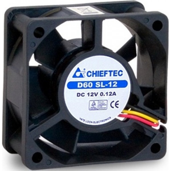 Вентилятор для корпуса 60mm Chieftec AF-0625S (AF-0625S)