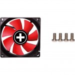 Вентилятор для корпуса 80mm Xilence Performance C XPF80.R.PWM Red/Black, Retail Box (XF040)