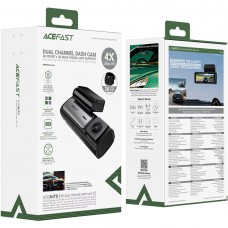 Відеореєстратор Acefast X2 4K dual-channel (6974316286486)