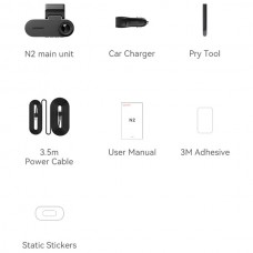 Відеореєстратор DDPAI Dashcam N2 (6934915204939)