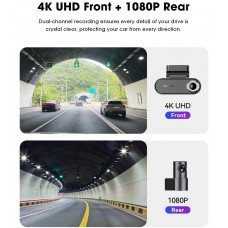Відеореєстратор DDPAI Dashcam N5 2026 + камера заднього виду (6934915208531)
