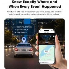 Відеореєстратор DDPAI Dashcam N5 2026 + камера заднього виду (6934915208531)