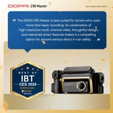 Відеореєстратор DDPAI Dashcam Z90T + камера заднього виду + камера салону (6934915206919)