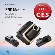 Відеореєстратор DDPAI Dashcam Z90T + камера заднього виду + камера салону (6934915206919)