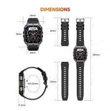 Годинник Oukitel BT101 Black (6931940739825)
