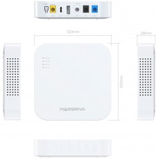 ДБЖ Marsriva DC Router UPS KP4 Max 3xDC+USB+USB-C OUT, 5V/9V/12V 18W 20000 mAh (74Wh) Li-Ion (KP4Max_MARSRIVA)