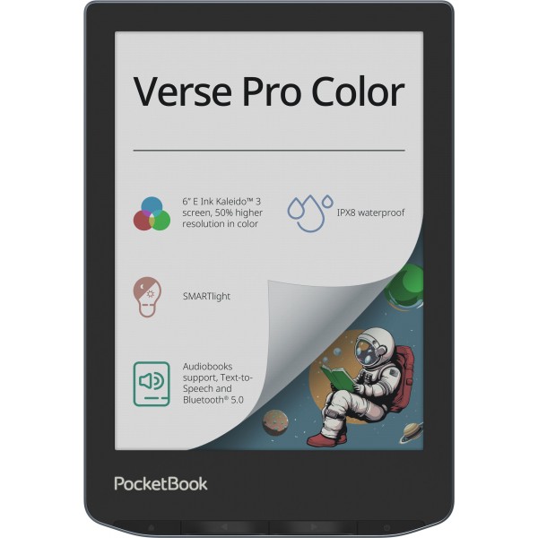 Електронна книжка PocketBook Verse Pro Color (PB634K3) Stormy Sea (PB634K3-1-CIS)
