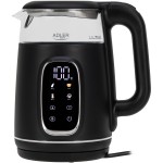 Електрочайник Adler AD 1305 black silver 1850-2200Вт/ 1.7л/ скло/ встановлення температури/ (AD1305BS) Електрочайник Adler AD 1305 black silver 1850-2200Вт/ 1.7л/ скло/ встановлення температури/ (AD1305BS)