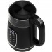 Електрочайник Adler AD 1305 black silver 1850-2200Вт/ 1.7л/ скло/ встановлення температури/ (AD1305BS)