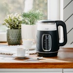 Електрочайник Adler AD 1305 black silver 1850-2200Вт/ 1.7л/ скло/ встановлення температури/ (AD1305BS) Електрочайник Adler AD 1305 black silver 1850-2200Вт/ 1.7л/ скло/ встановлення температури/ (AD1305BS)