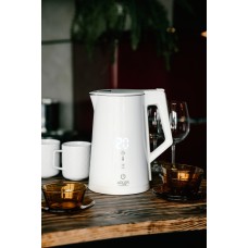 Електрочайник Adler AD 1345 white 1850-2200Вт/ 1.7л/ STRIX/ встановлення температури/ (AD1345W)
