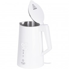 Електрочайник Adler AD 1345 white 1850-2200Вт/ 1.7л/ STRIX/ встановлення температури/ (AD1345W)