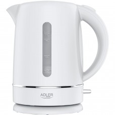 Електрочайник Adler AD 1385 white 2200Вт/ 1.7л/ пластик/ автовимкнення/ білий (AD1385W)
