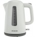 Електрочайник AIWA MIZUCHI AKT-2000 2200Вт/ 1.7л/ Strix/ пластик/ білий (AKT2000)