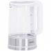 Електрочайник Mesko MS 1301 white 1850-2200Вт/ 1.7л/ скло/ встановлення температури (MS1301W)