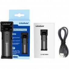Зарядний пристрій LiitoKala Lii-100C, 1x(Lion/NiMH/NiCd), 2A, Power Bank function (Lii-100C)