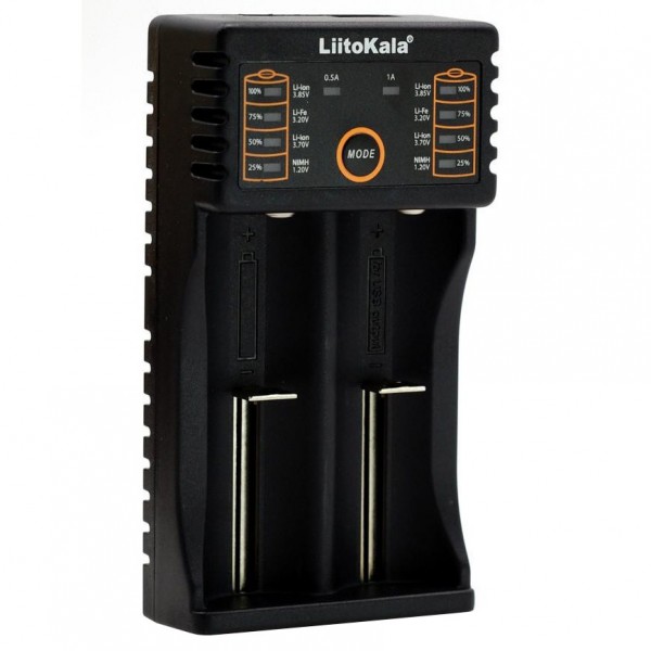 Зарядний пристрій LiitoKala Lii-202, 2x(Lion/NiMH/NiCd), Power Bank function (Lii-202)