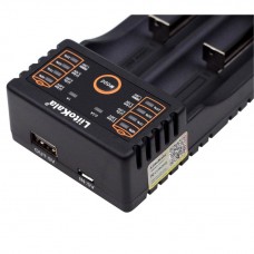 Зарядний пристрій LiitoKala Lii-202, 2x(Lion/NiMH/NiCd), Power Bank function (Lii-202)