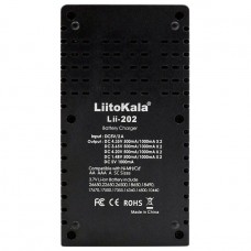 Зарядний пристрій LiitoKala Lii-202, 2x(Lion/NiMH/NiCd), Power Bank function (Lii-202)