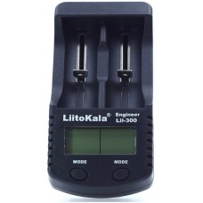 Зарядний пристрій LiitoKala Lii-300, 2x(Lion/NiMH/NiCd), Power Bank, discharge function, display (Lii-300)