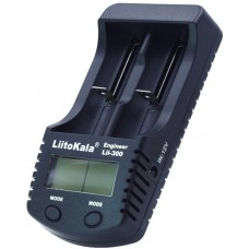 Зарядний пристрій LiitoKala Lii-300, 2x(Lion/NiMH/NiCd), Power Bank, discharge function, display (Lii-300)