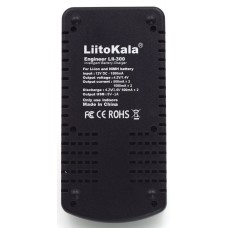 Зарядний пристрій LiitoKala Lii-300, 2x(Lion/NiMH/NiCd), Power Bank, discharge function, display (Lii-300)