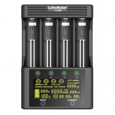 Зарядний пристрій LiitoKala Lii-600, 4x(Lion/NiMH/NiCd), discharge function, display (Lii-600)