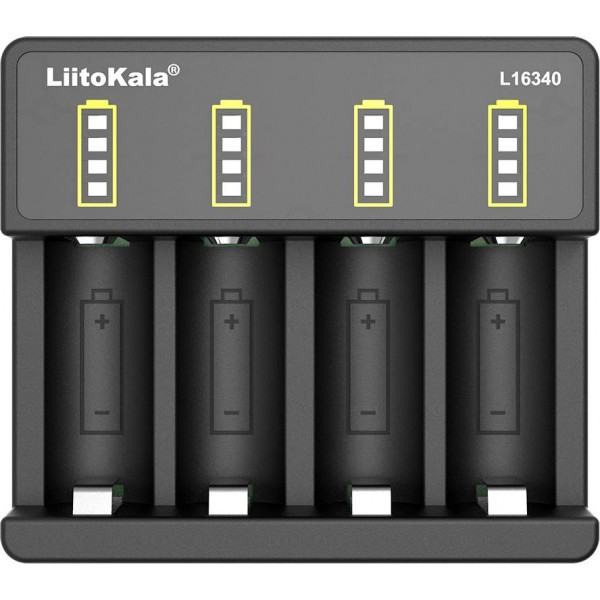 Зарядний пристрій LiitoKala Lii-L16340, 4x16340 Lion (Lii-L16340)