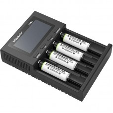 Зарядний пристрій LiitoKala Lii-M4, 4x(Lion/NiMH/NiCd), Power Bank, discharge function, display (Lii-M4)