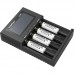 Зарядний пристрій LiitoKala Lii-M4, 4x(Lion/NiMH/NiCd), Power Bank, discharge function, display (Lii-M4)