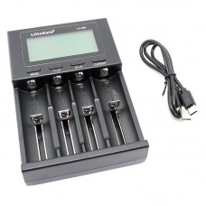 Зарядний пристрій LiitoKala Lii-M4, 4x(Lion/NiMH/NiCd), Power Bank, discharge function, display (Lii-M4)