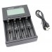 Зарядний пристрій LiitoKala Lii-M4, 4x(Lion/NiMH/NiCd), Power Bank, discharge function, display (Lii-M4)