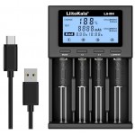 Зарядний пристрій LiitoKala Lii-M4, 4x(Lion/NiMH/NiCd), Power Bank, discharge function, display (Lii-M4)