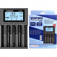 Зарядний пристрій LiitoKala Lii-M4, 4x(Lion/NiMH/NiCd), Power Bank, discharge function, display (Lii-M4)