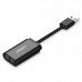 Звукова карта USB AUX jack, 2*TRS (Mic + Ear) ALC4042 Ugreen Чорна US205 (30724)