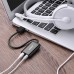 Звукова карта USB AUX jack, 2*TRS (Mic + Ear) ALC4042 Ugreen Чорна US205 (30724)