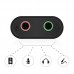 Звукова карта USB AUX jack, TRRS (Mic + Ear), ALC4042 15cm Ugreen Біла US205 (30143)