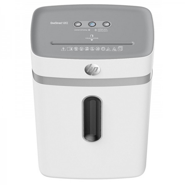 Знищувач документів HP OneShred 12CC, A4, 80g х 12 листів, 4*35, 23 л. P-4 (2802)
