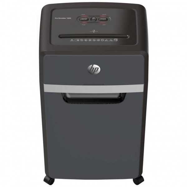 Знищувач документів HP OneShred 16MC, A4, 80g х 16 листів, 2*15, 30 л, P-5 (2808)