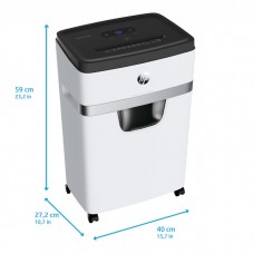 Знищувач документів HP OneShred 18CC, A4, 80g х 18 листів, 4*35, 25 л., P-4 (2805)