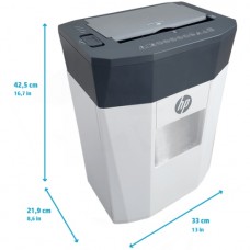 Знищувач документів HP OneShred Auto 80CC, A4, 80g х 8 листів, 4.3*12, 15 л., P-4 (2817)