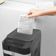 Знищувач документів HP Pro Shred Auto 200MC, A4, 80g х 10 л.,2*12, 32л., P-5 (2821)