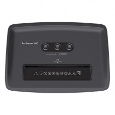 Знищувач документів HP Pro Shredder 10MC, A4, 80g х 10 листів, 2*15, 20 л., P-5 (2812)