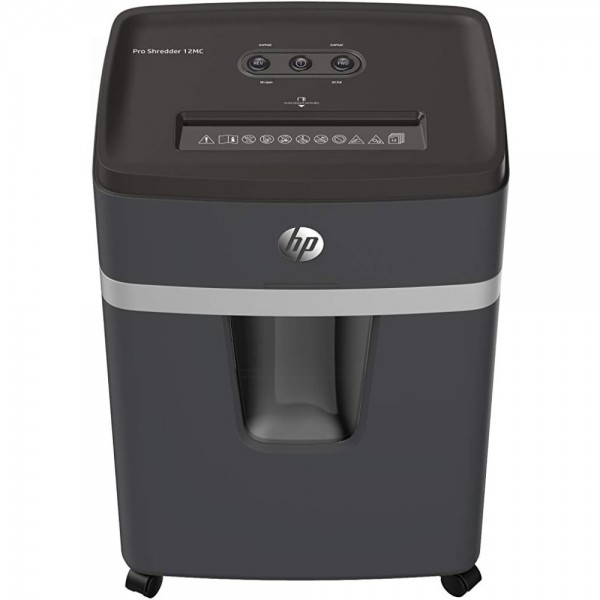 Знищувач документів HP Pro Shredder 12MC, A4, 80g х 12 листів, 2*15, 25 л, P-5 (2814)