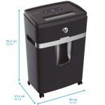 Знищувач документів HP Pro Shredder 18CC, A4, 80g х 18 листів, 4*35, 25 л., P-4 (2813)