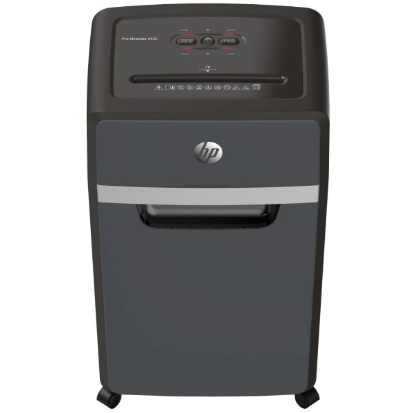 Знищувач документів HP Pro Shredder 24CC, A4, 80g х 24 листів, 4*35, 30 л., P-4 (2815)