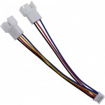 Кабель для підключення кулера 4pin-4pin/3pin 12см (S0244) Кабель для підключення кулера 4pin-4pin/3pin 12см (S0244)