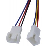 Кабель для підключення кулера 4pin-4pin/3pin 12см (S0244) Кабель для підключення кулера 4pin-4pin/3pin 12см (S0244)