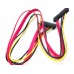 Кабель живлення (подовжувач) SATA 7+15pin M/F, 0.3м (S0703)