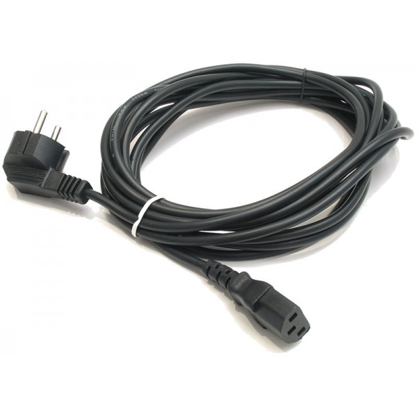 Кабель живлення 220В 1.2 м, 0,5мм2 С13-CEE 7/7 Schuko (S0389)